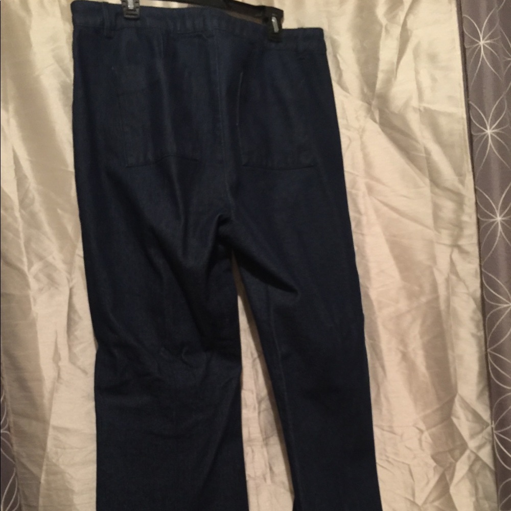 ASOS High Waisted Wise Leg Blue Jeans